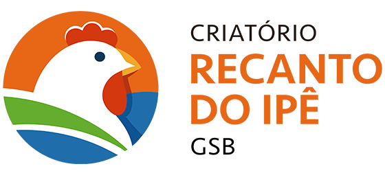 Criatório Recanto do Ipê GSB Criação e Melhoramento Genético de Galinhas GSB. Especialista na raça GSB. Ovos Férteis e Aves. Filiação Abrasb